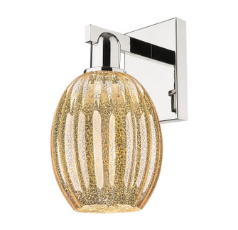 Arcadia One Light Wall Sconce in Polished Nickel (405|716-1W-PN-G459-6ME)