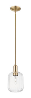 Arcadia One Light Pendant in Champagne Bronze (405|716-1S-CB-G460-7CL)
