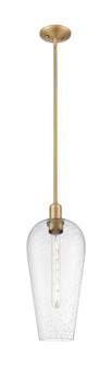 Arcadia One Light Pendant in Brushed Brass (405|716-1S-BB-G456-8SDY)