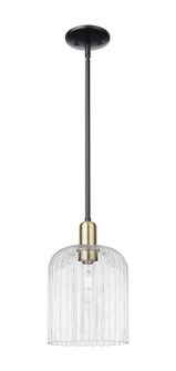 Arcadia One Light Pendant in Black Antique Brass (405|716-1S-BAB-G559-8CL)