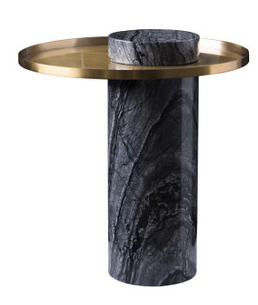 Pillar Side Table in Gold (325|HGNA462)