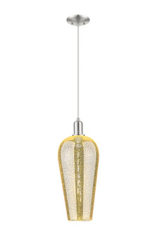 Arcadia One Light Pendant in Brushed Satin Nickel (405|716-1P-SN-G456-8ME)