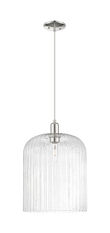 Arcadia One Light Pendant in Polished Nickel (405|716-1P-PN-G559-12CL)