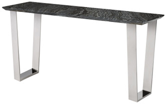 Catrine Console in Black Wood Vein (325|HGNA306)