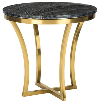 Aurora Side Table in Black Wood Vein (325|HGNA295)
