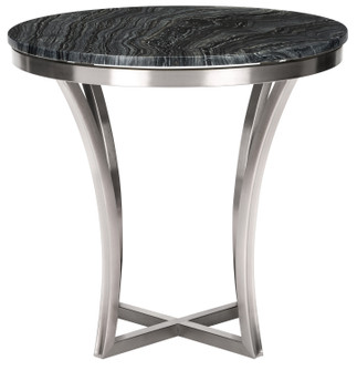 Aurora Side Table in Black Wood Vein (325|HGNA294)