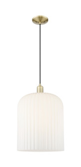 Arcadia One Light Mini Pendant in Antique Brass (405|716-1P-AB-G559-12GWH)