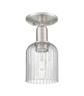 Arcadia One Light Semi-Flush Mount in Brushed Satin Nickel (405|716-1C-SN-G559-5SDY)