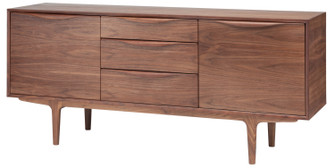 Elisabeth Media Unit in Walnut (325|HGEM640)