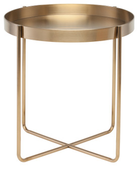 Gaultier Side Table in Gold (325|HGDE125)