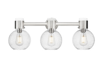 Downtown Urban Three Light Bath Vanity in Brushed Satin Nickel (405|464-3W-SN-G464B-7SDY)