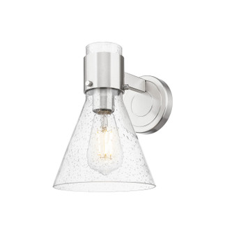 Downtown Urban One Light Wall Sconce in Satin Nickel (405|464-1W-SN-G464C-7SDY)