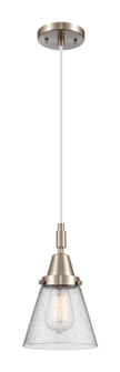 Caden One Light Mini Pendant in Brushed Satin Nickel (405|447-1P-SN-G64)