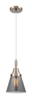 Caden One Light Mini Pendant in Brushed Satin Nickel (405|447-1P-SN-G63)
