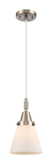 Caden One Light Mini Pendant in Brushed Satin Nickel (405|447-1P-SN-G61)