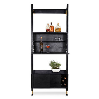 Theo Wall Unit With Bar in Black (325|HGDA572)