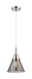 Caden One Light Pendant in Polished Nickel (405|447-1P-PN-G43)