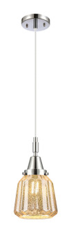 Caden One Light Pendant in Polished Chrome (405|447-1P-PC-G146)