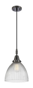 Caden LED Pendant in Matte Black (405|447-1P-BK-G222)
