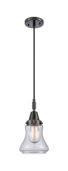 Caden One Light Mini Pendant in Matte Black (405|447-1P-BK-G192)