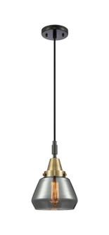 Caden One Light Pendant in Black Antique Brass (405|447-1P-BAB-G173)