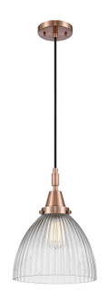 Caden LED Pendant in Antique Copper (405|447-1P-AC-G222)