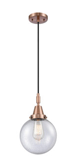 Caden One Light Pendant in Antique Copper (405|447-1P-AC-G204-8)