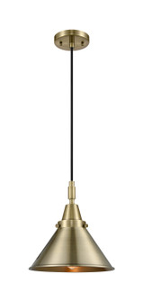 Caden One Light Pendant in Antique Brass (405|447-1P-AB-M10-AB)