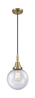 Caden One Light Pendant in Antique Brass (405|447-1P-AB-G204-8)