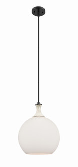 Ballston One Light Mini Pendant in Matte Black (405|415-1SR-BK-G121-12)