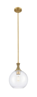 Ballston One Light Mini Pendant in Brushed Brass (405|415-1S-BB-G122-10)