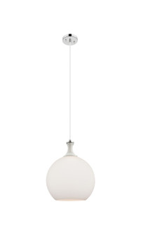 Ballston One Light Pendant in Polished Nickel (405|415-1PR-PN-G121-12)