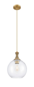 Ballston One Light Pendant in Brushed Brass (405|415-1P-BB-G122-10)