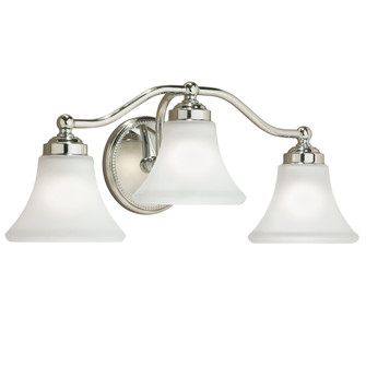 Soleil Three Light Wall Sconce in Chrome (185|9663-CH-FL)