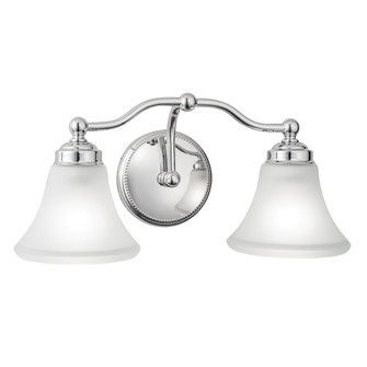 Soleil Two Light Wall Sconce in Chrome (185|9662-CH-FL)