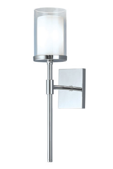 Kimberly One Light Wall Sconce in Polish Nickel (185|8970-PN-CL)