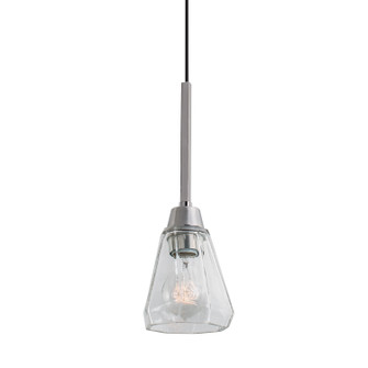 Arctic Bath Series One Light Pendant in Polished Nickel (185|8284-PN-CL)
