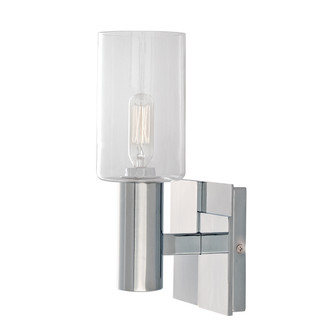 Empire One Light Wall Sconce in Chrome (185|8173-CH-CL)