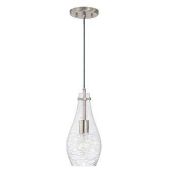Kier One Light Pendant in Brushed Nickel (65|AA1006BN)