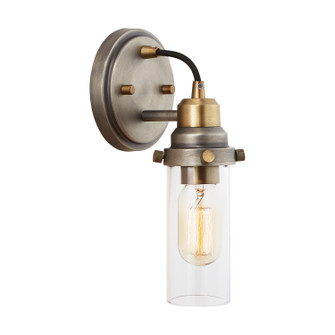 Ryder One Light Wall Sconce in Antique Nickel (65|9D300A)