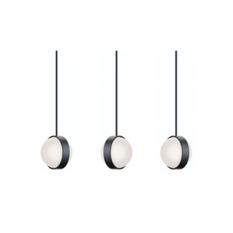Verona LED Linear Pendant in Black (162|VRNP09LAJUDBKLNR3)