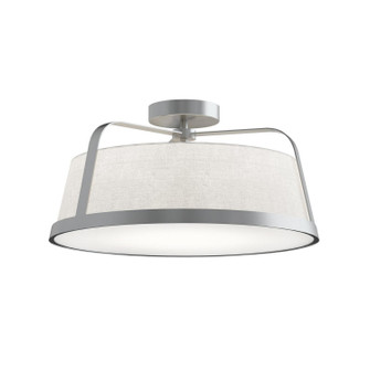 Lizzette Two Light Ceiling Mount in Satin Nickel (162|LIZC18MBSN)