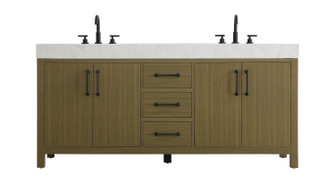 Nathan Bathroom Vanity in Chestnut Brown (173|VF60672DMCB)