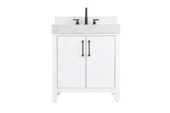 Nathan Bathroom Vanity in White (173|VF60630WH-BS)