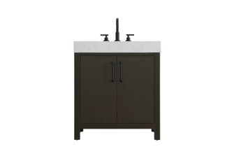 Nathan Bathroom Vanity in Mocha Brown (173|VF60630MMB)