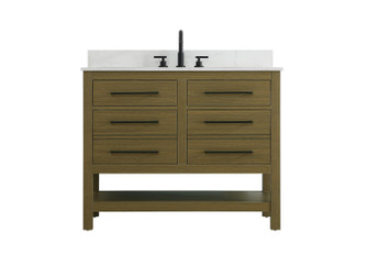 Karson Bathroom Vanity in Chestnut Brown (173|VF60542MCB-BS)
