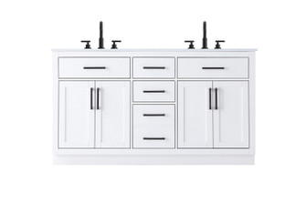 Alden Bathroom Vanity in White (173|VF29760DWH)