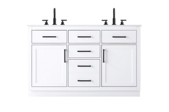 Alden Bathroom Vanity in White (173|VF29754DWH)