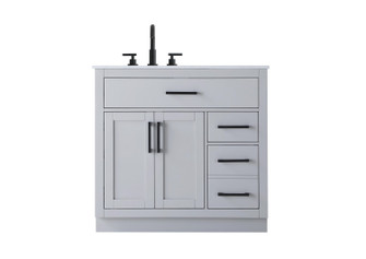 Alden Bathroom Vanity in Grey (173|VF29736GR)