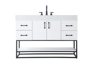 Caroline Bathroom Vanity in White (173|VF29248WH)